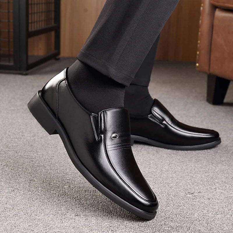 Sapato Masculino Social de Couro Oxiford,Sapato Casual Oxford Masculino-Loja Melanio