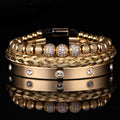 Pulseira de Contas Masculina-Loja Melanio