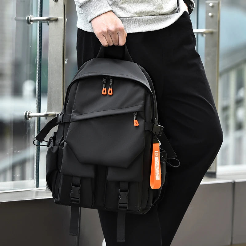 Mochila Masculina de Luxo Impermeável para Laptop 15.6