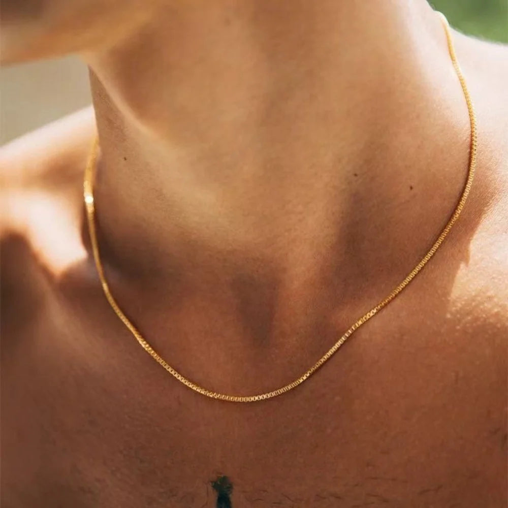 Colar Corrente Ouro Elegante