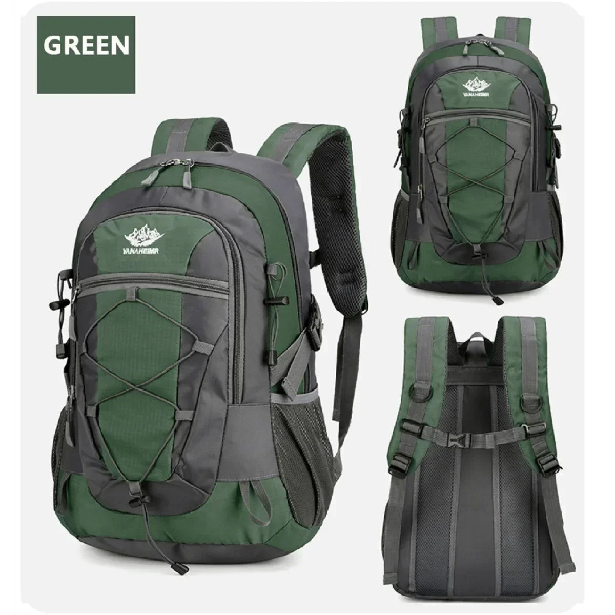 Mochila Impermeável de Alta Capacidade para Caminhadas