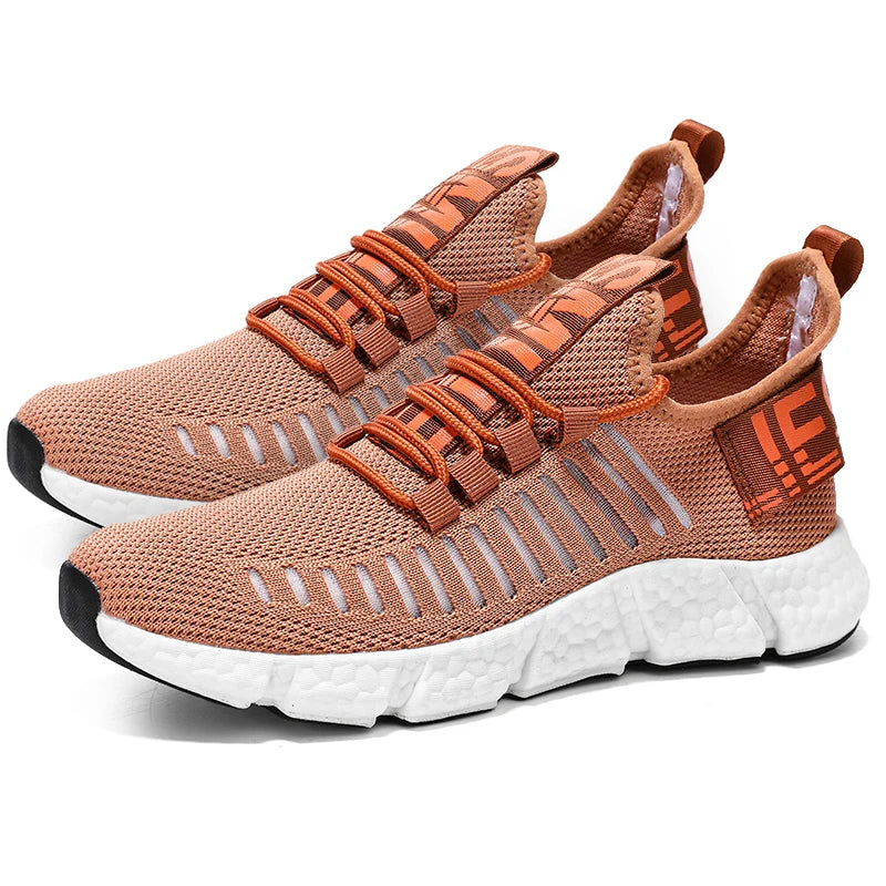 Tênis Masculino Sapatos de Verão Respirável