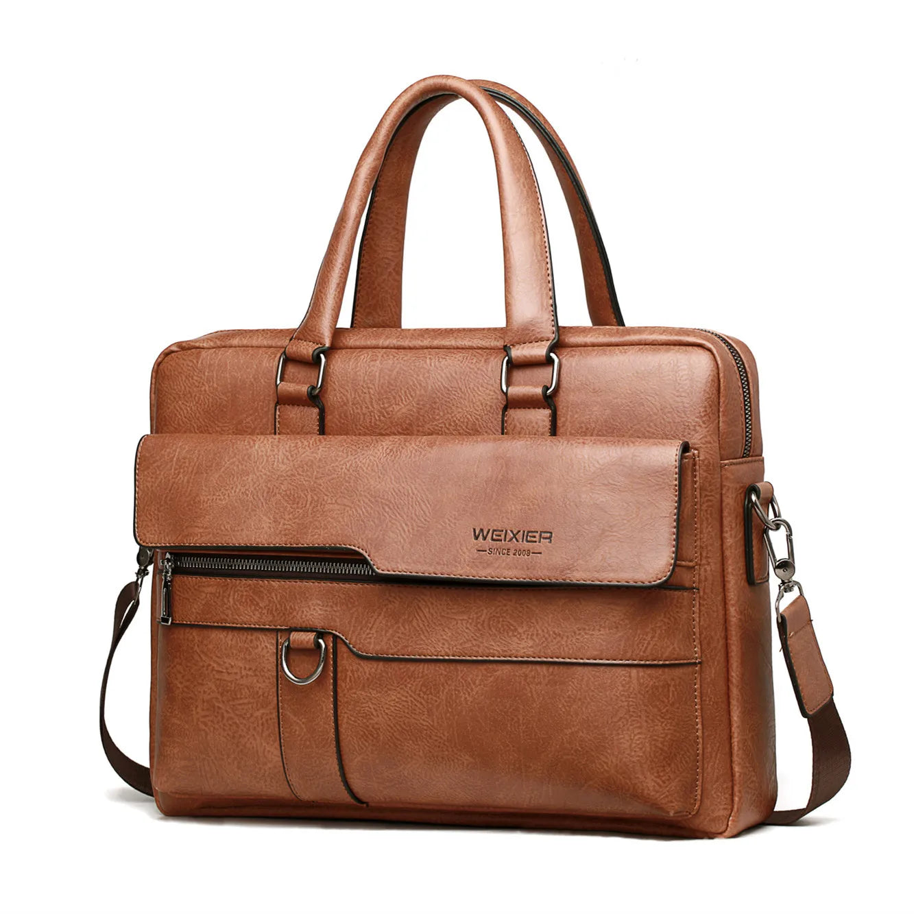 Maleta Executiva Masculina de Couro PU 14
