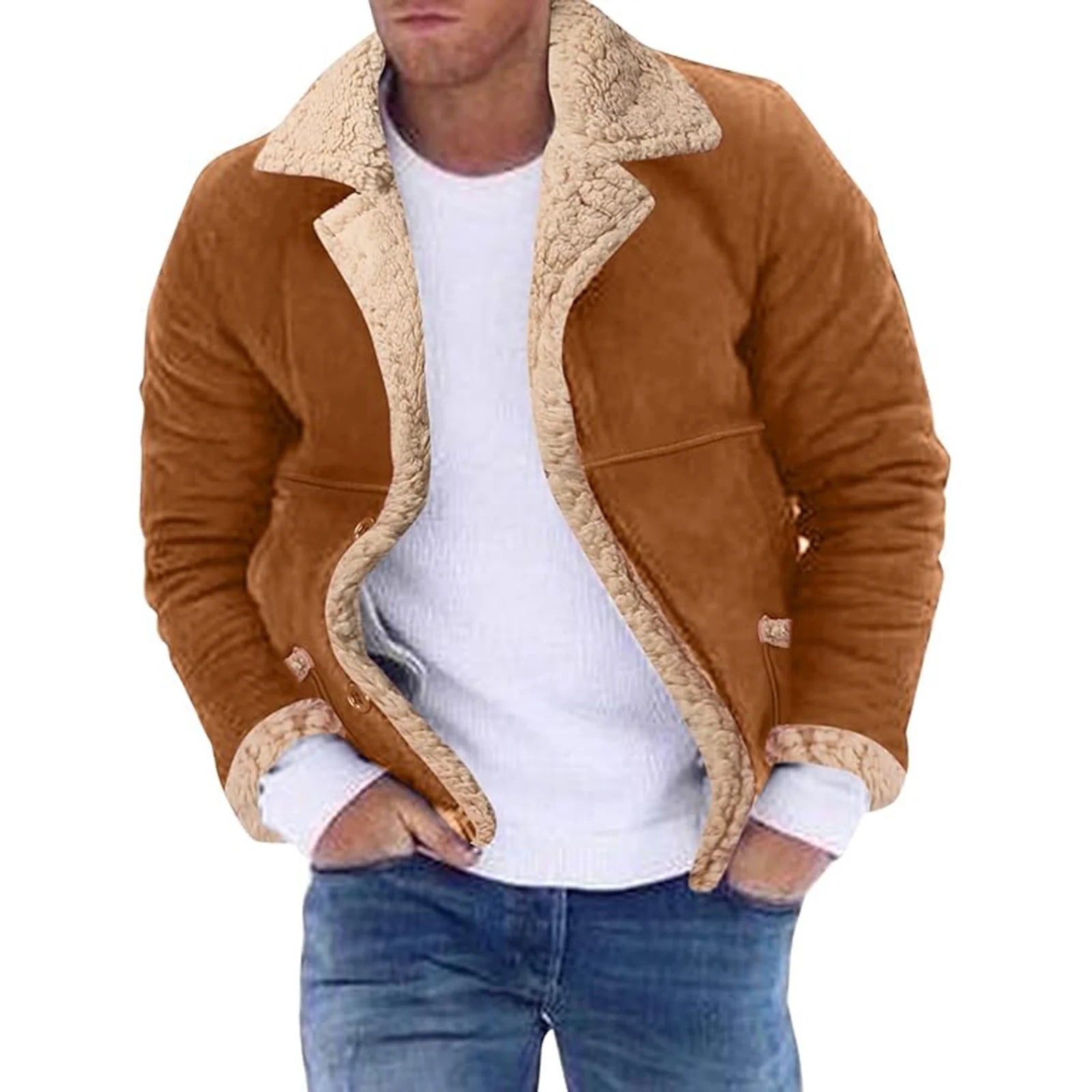 Jaqueta Masculina Lã Elegante