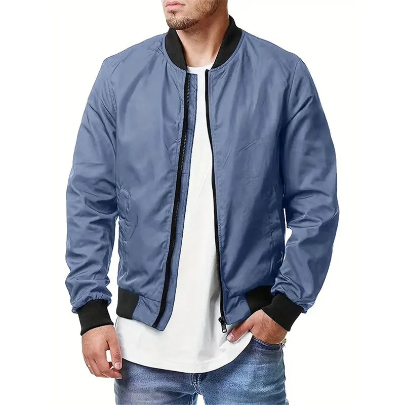 Jaqueta Masculina Casual Gola Beisebol