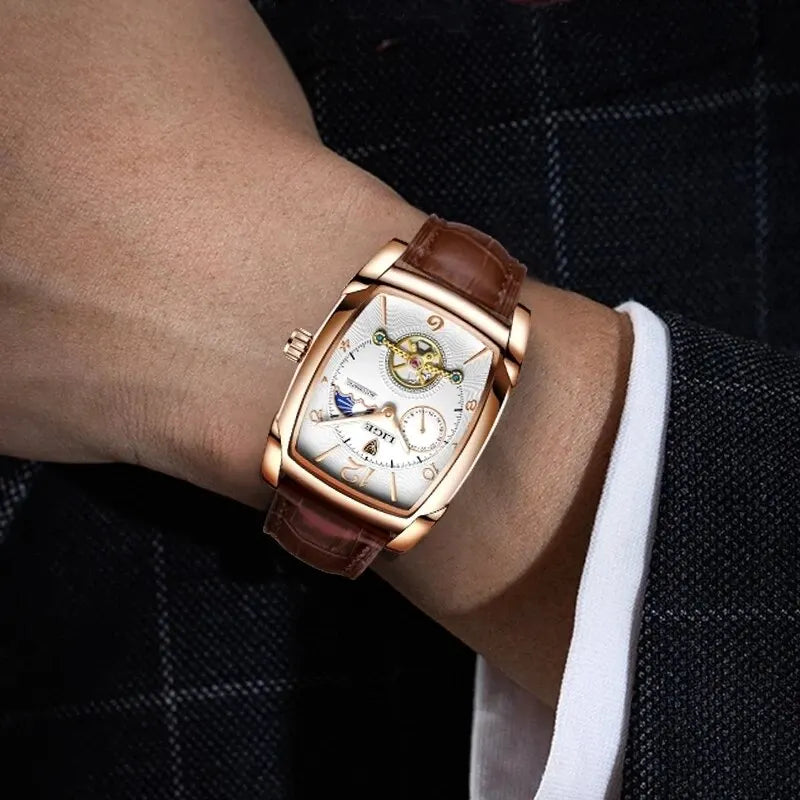 Relógio Automático Masculino LIGE - Elegância e Precisão