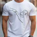 Camiseta Casual Estampa Divertida