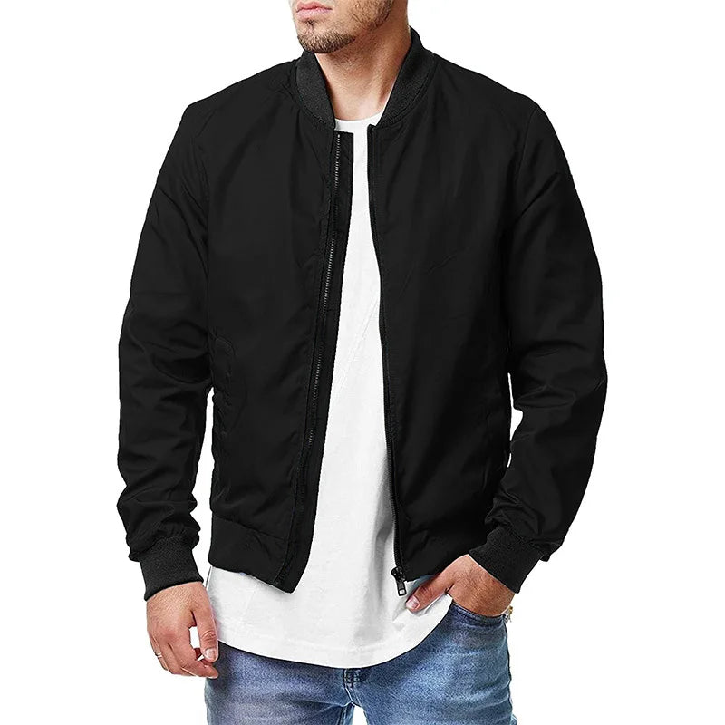 Jaqueta Masculina Casual Gola Beisebol
