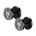 Brincos Viking Gótico Nórdico em Aço Inoxidável