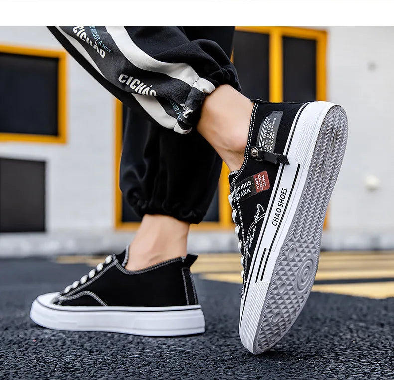Tênis Masculino Lona Casual