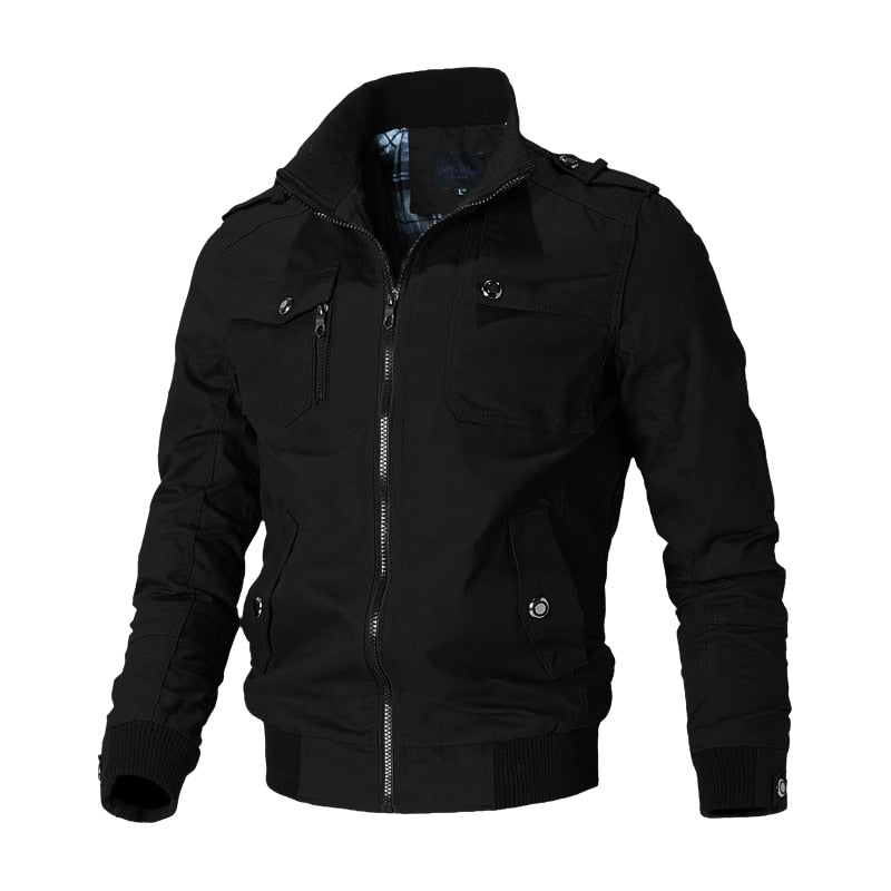 Jaqueta Militar Masculina Casual UETEEY