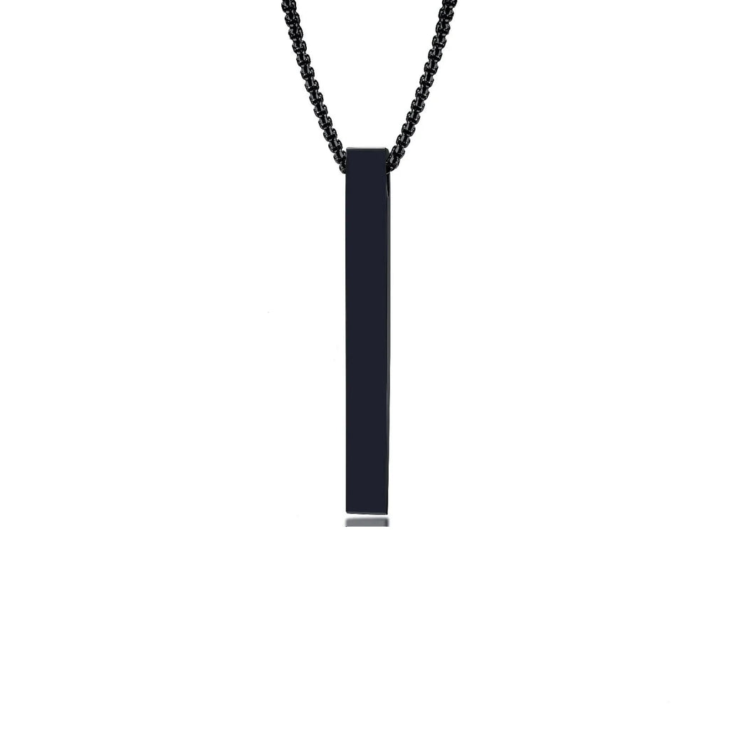 Colar Pingente Masculino em Aço Inoxidável-Loja Melanio