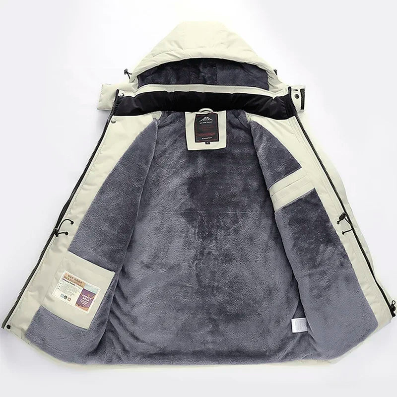 Jaqueta Masculina Impermeável com Capuz - Estilo e Proteção
