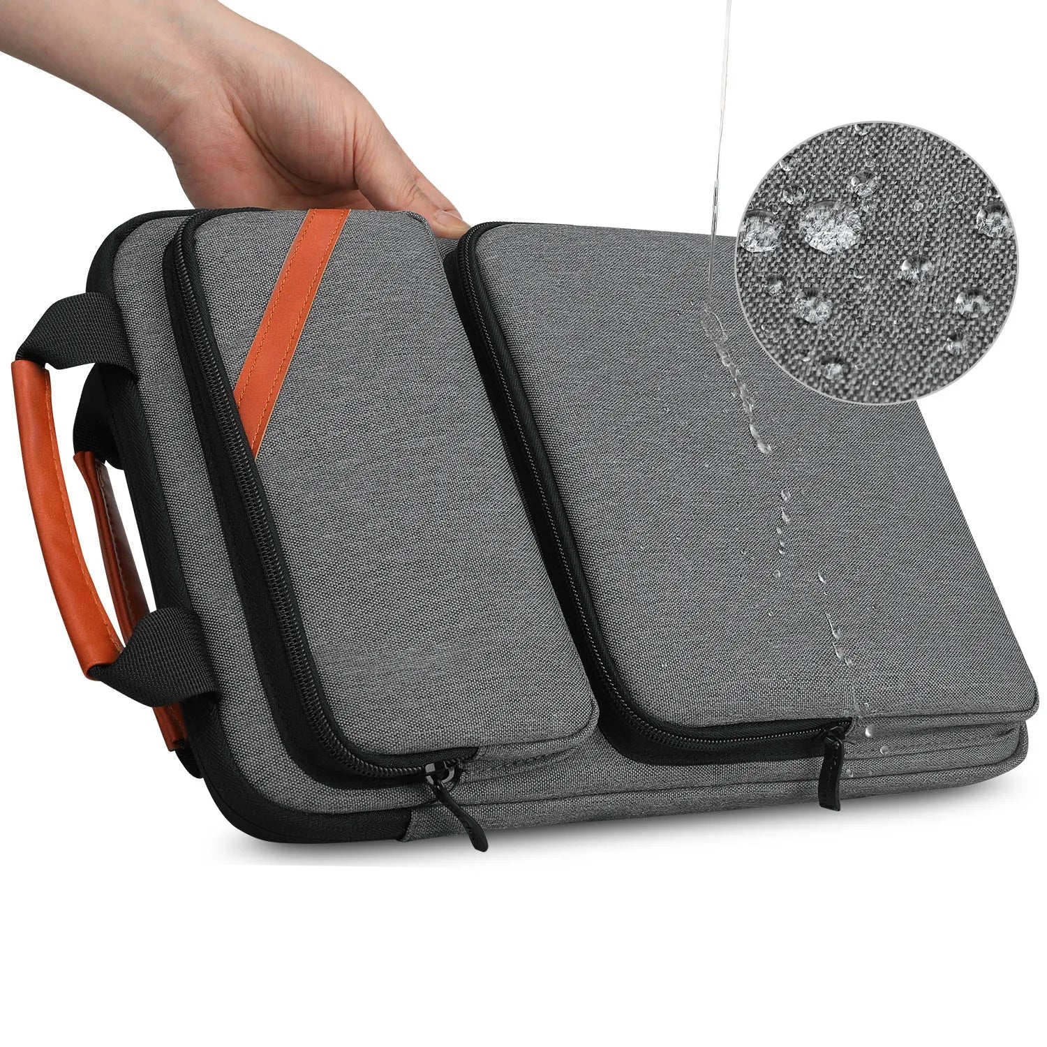 Bolsa de Ombro para Laptop 13'' com Armazenamento Extra