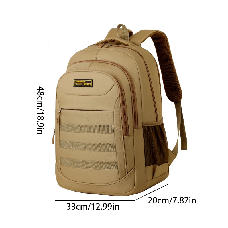 Mochila Multiuso Masculina de Grande Capacidade