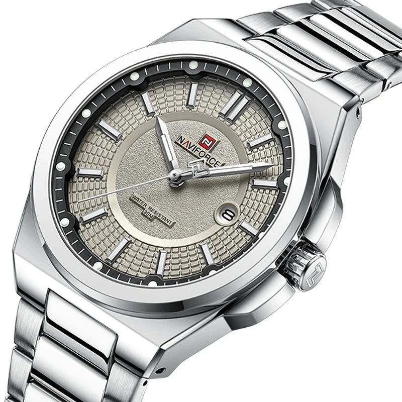 Relógio Masculino NAVIFORCE NF9212 à Prova D'Água