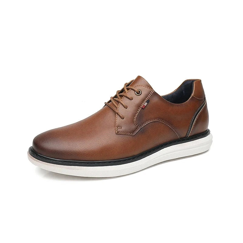 Sapato Social Masculino Couro Confortável,Sapato Masculino Rafarillo Conforto-Melanio