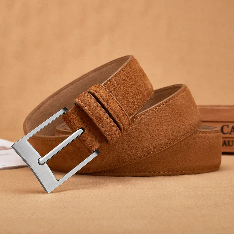 Cinto de Couro Genuíno Masculino - Luxo e Estilo