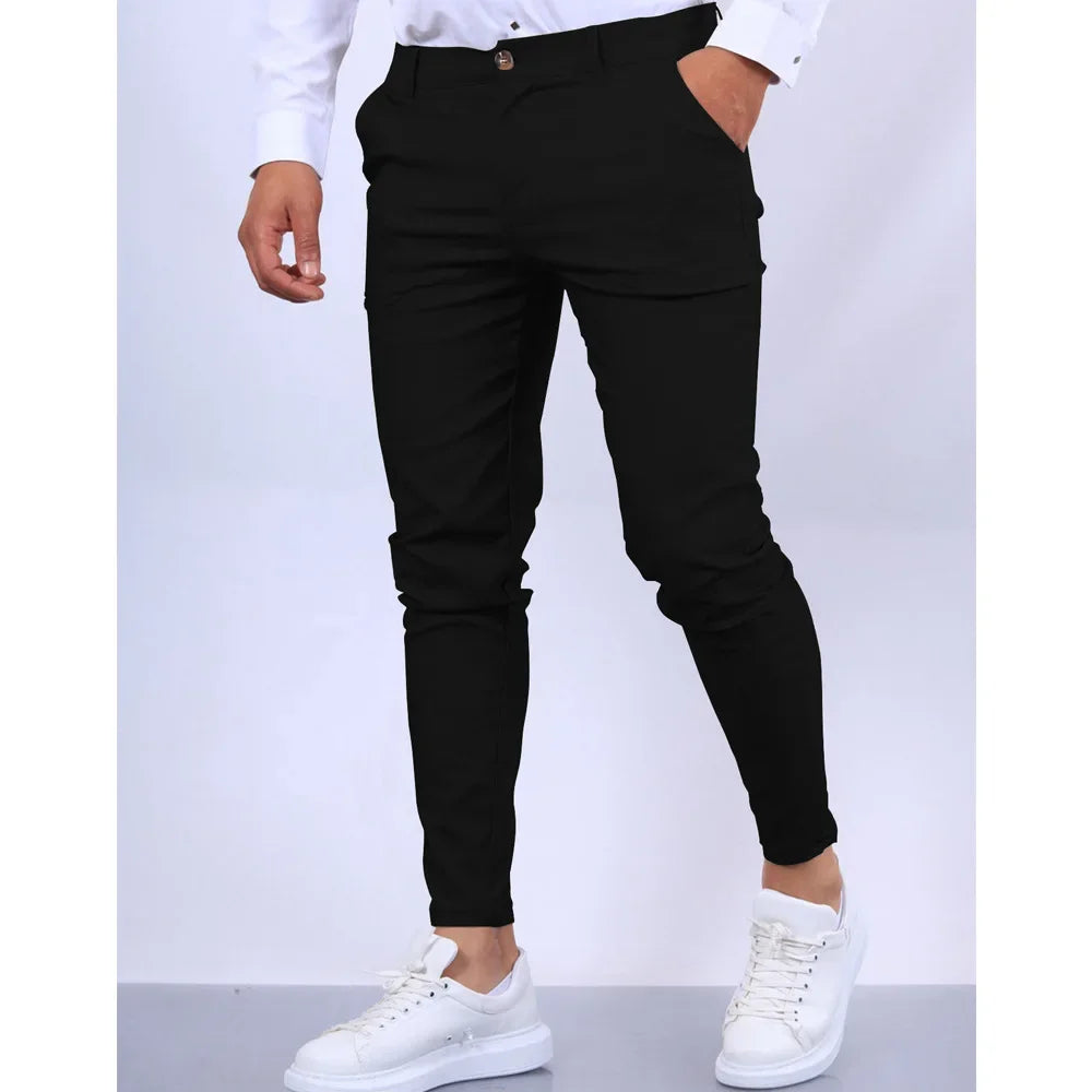 Calças Casuais Masculinas Personalizáveis - Conforto Total