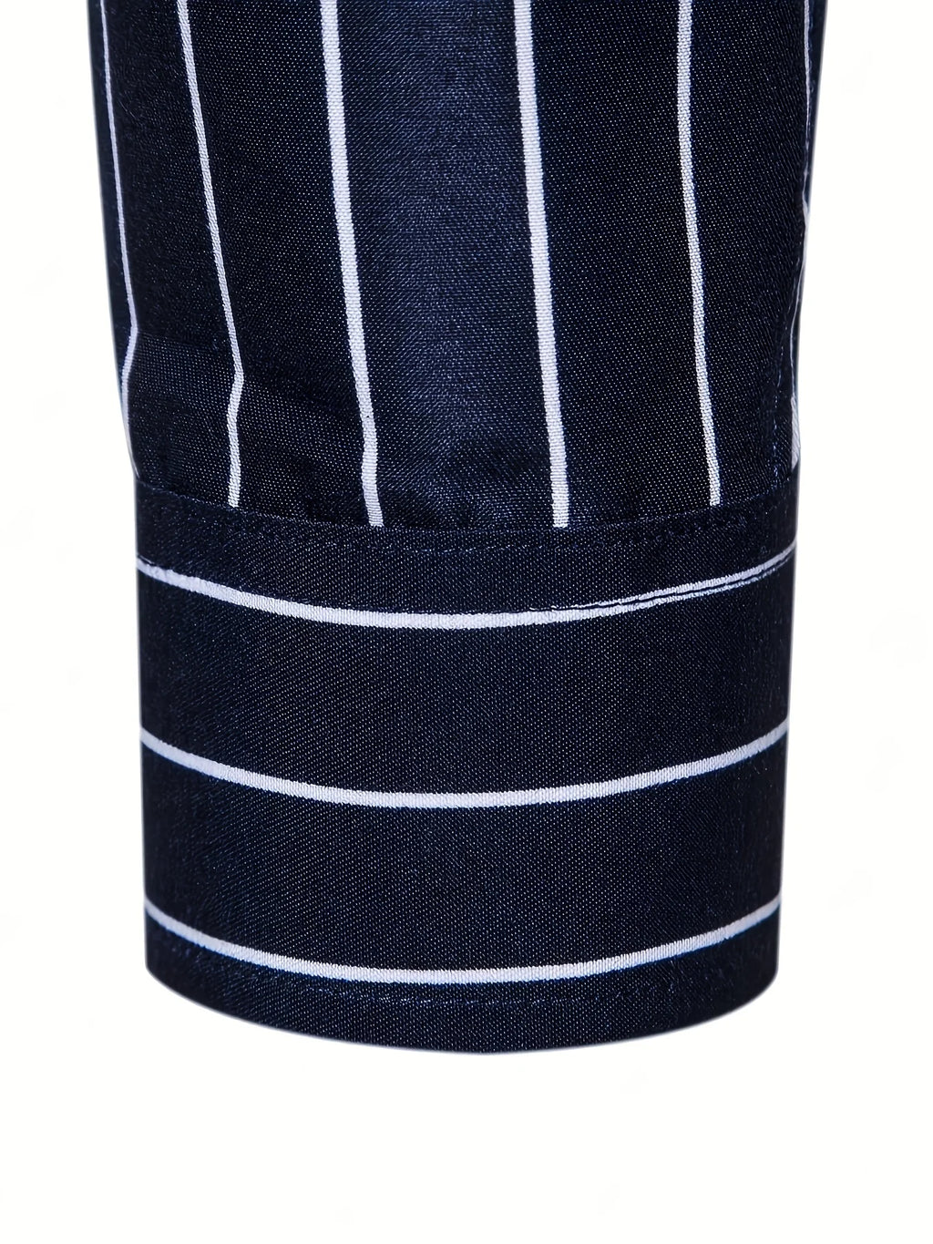 Camisa Casual Masculina Elegante Listrada
