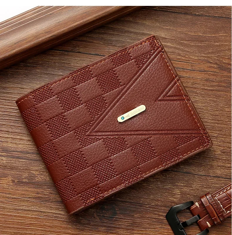 Carteira Masculina Anti-Roubo Luxo Grande Capacidade