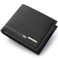 Carteira Masculina Elegante Preto- Loja Melanio