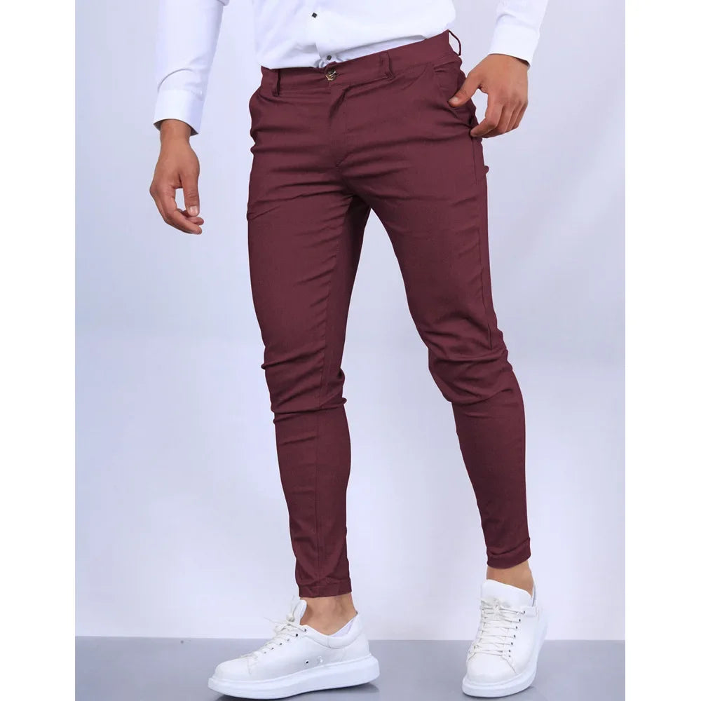 Calças Casuais Masculinas Personalizáveis - Conforto Total
