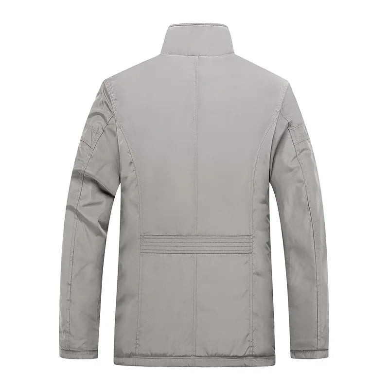 Jaqueta Masculina Casual à Prova de Vento