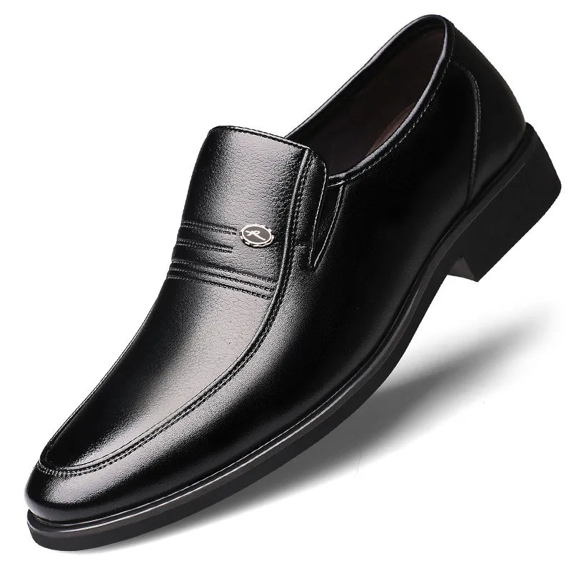 Sapato Masculino Social de Couro Oxiford,Sapato Casual Oxford Masculino-Loja Melanio