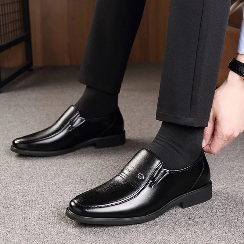 Sapato Masculino Social de Couro Oxiford,Sapato Casual Oxford Masculino-Loja Melanio