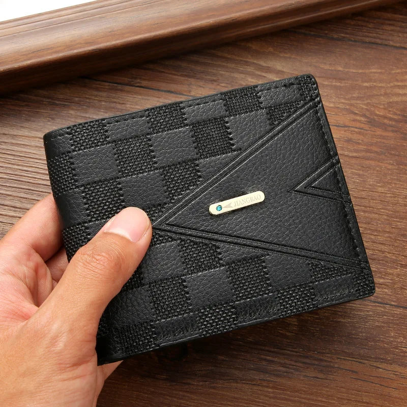 Carteira Masculina Anti-Roubo Luxo Grande Capacidade