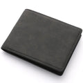Carteira Masculina Elegante em Couro PU com Grande Capacidade