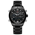 Relógio Esportivo de Luxo Naviforce Masculino à Prova d'Água