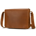 Bolsa Carteiro Couro Legitimo-Loja Melanio