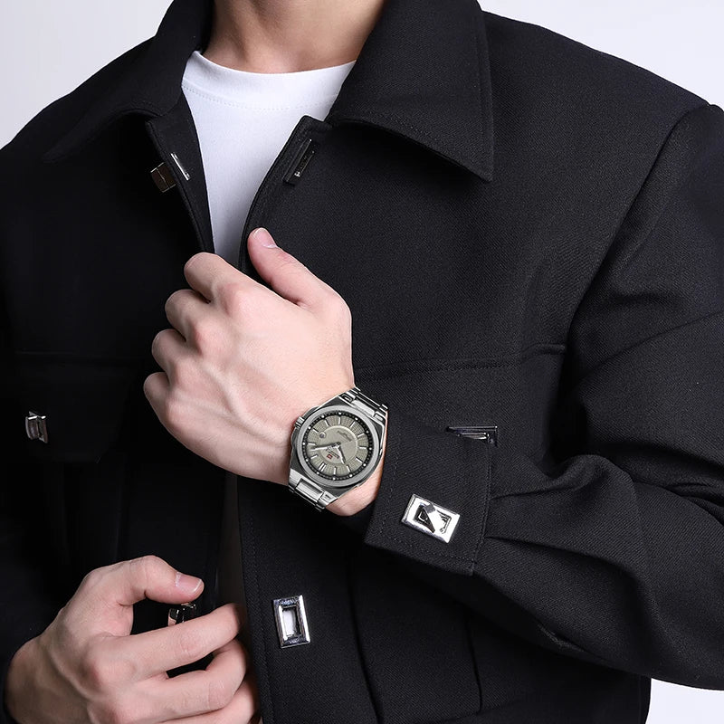 Relógio Masculino NAVIFORCE NF9212 à Prova D'Água