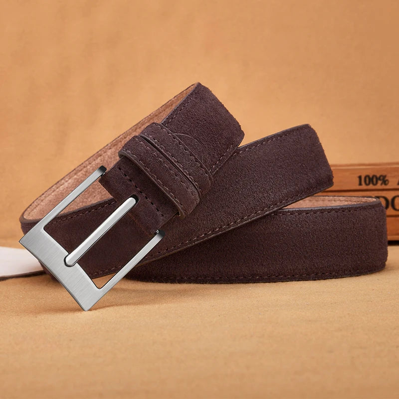 Cinto de Couro Genuíno Masculino - Luxo e Estilo