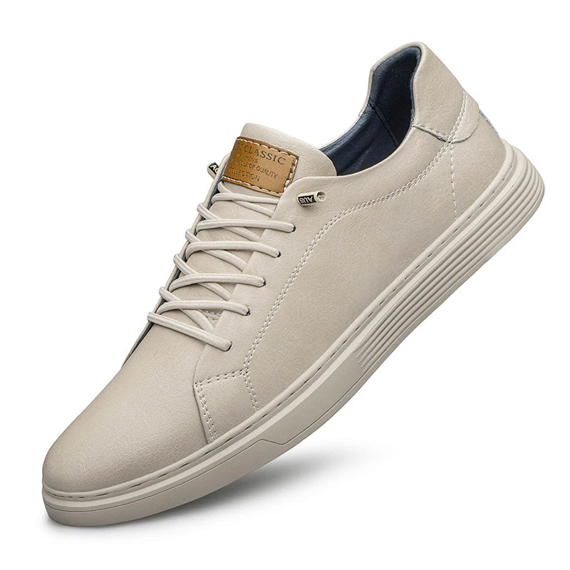 Sapato Casual Masculino Couro,sapato Casual Loafer Masculino-Melanio