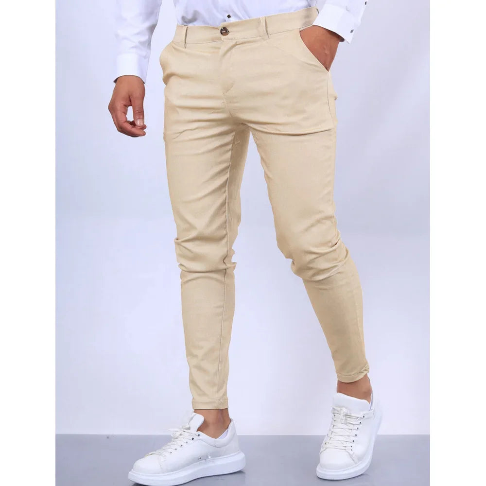 Calças Casuais Masculinas Personalizáveis - Conforto Total