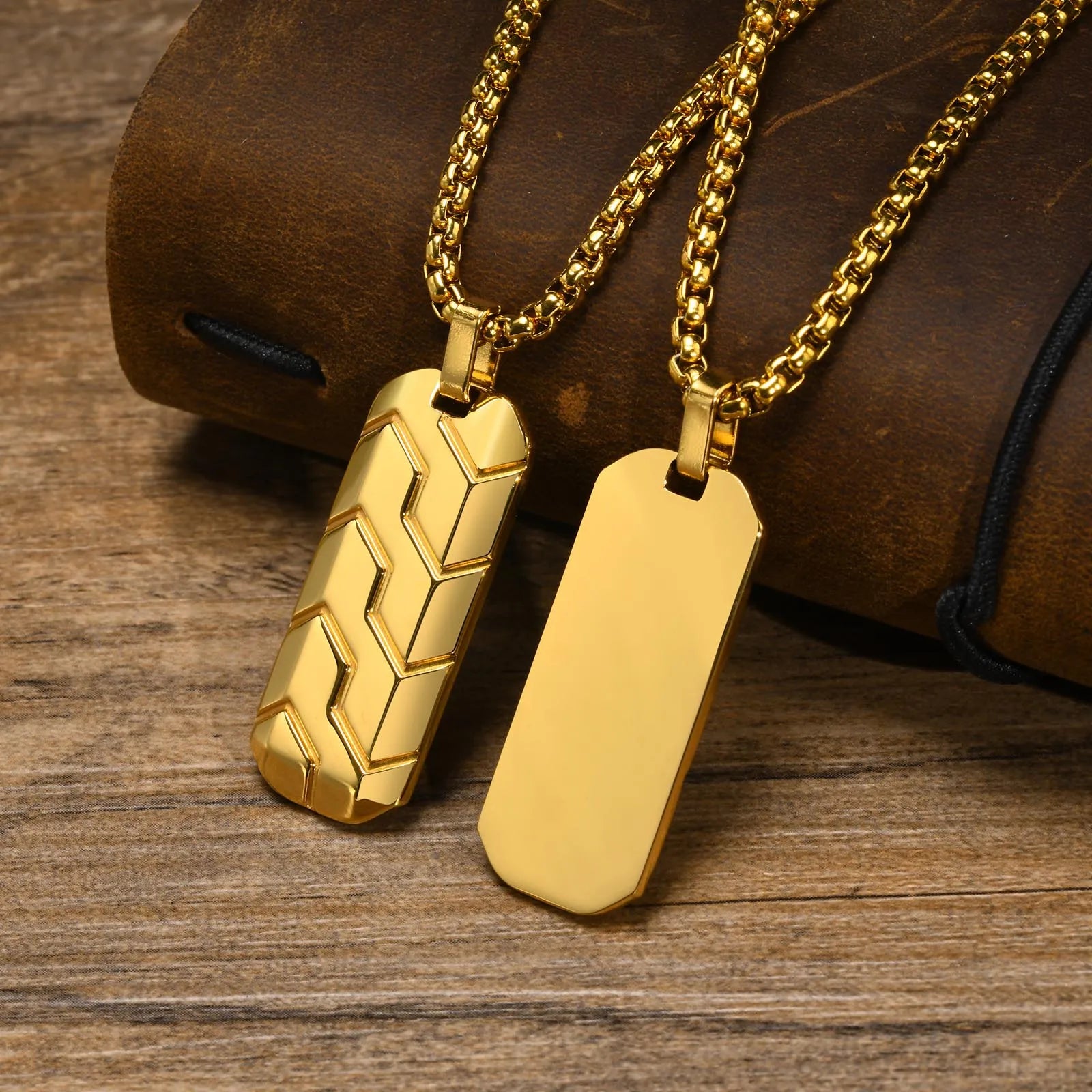 Colar Masculino Padrão Pneu,colar Masculino-Loja Melanio