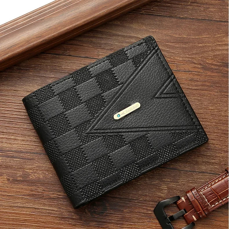 Carteira Masculina Anti-Roubo Luxo Grande Capacidade
