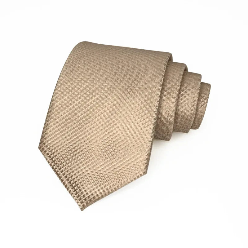 8cm de largura cor sólida escuro listrado pescoço gravatas para homens na moda senhores formal marrom vinho gravata festa de casamento terno smoking cravat