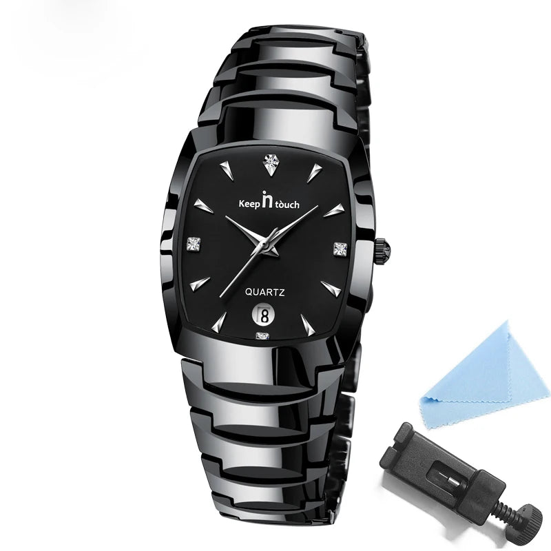 Relógio Masculino Luxo Quartzo à Prova d'Água