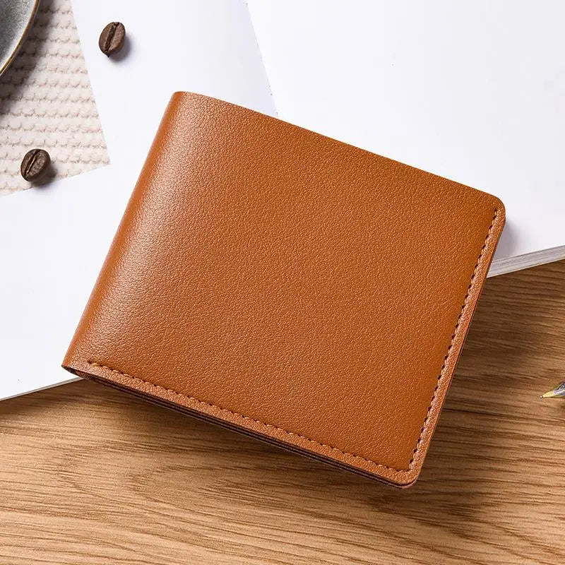 Carteira Slim Masculina em Couro PU