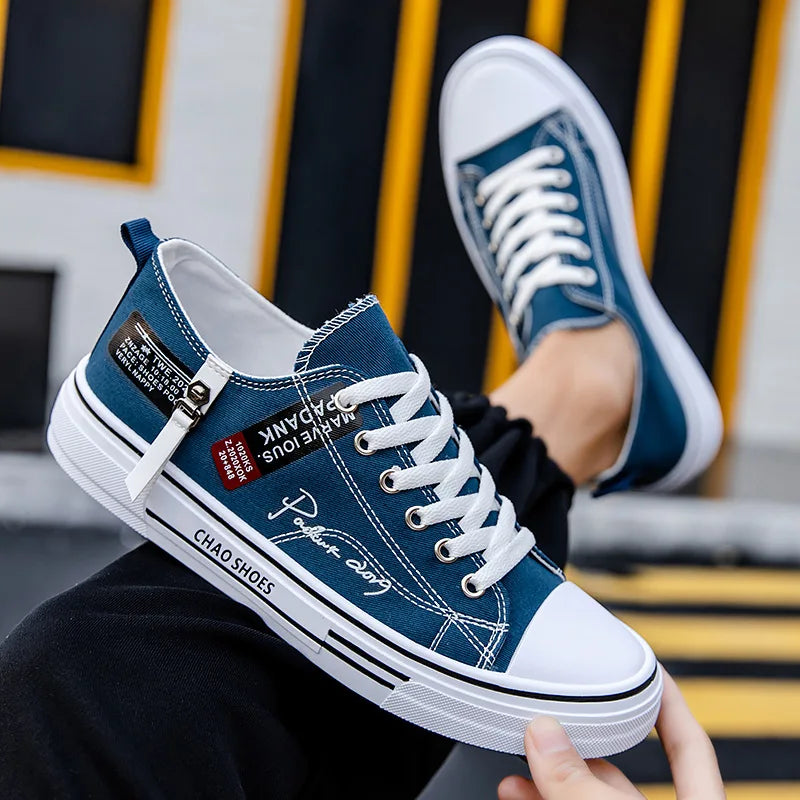 Tênis Masculino Lona Casual