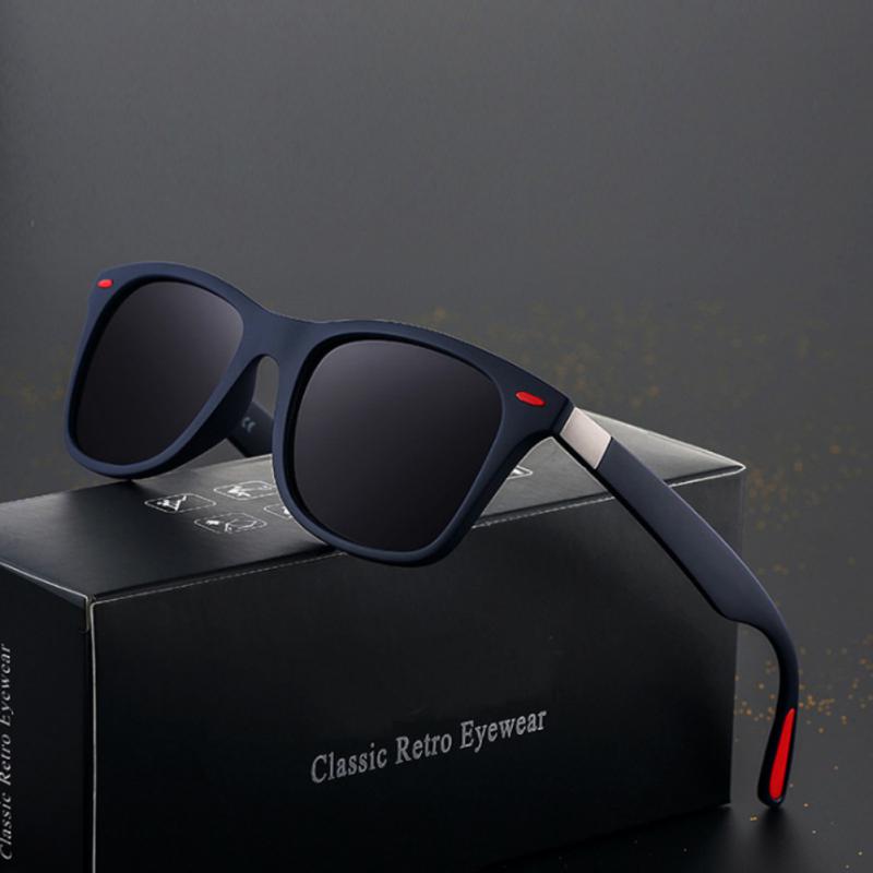 Óculos de sol Quadrado Unissex com UV400-Flex,Óculos de sol Quadrado-Loja Melanio